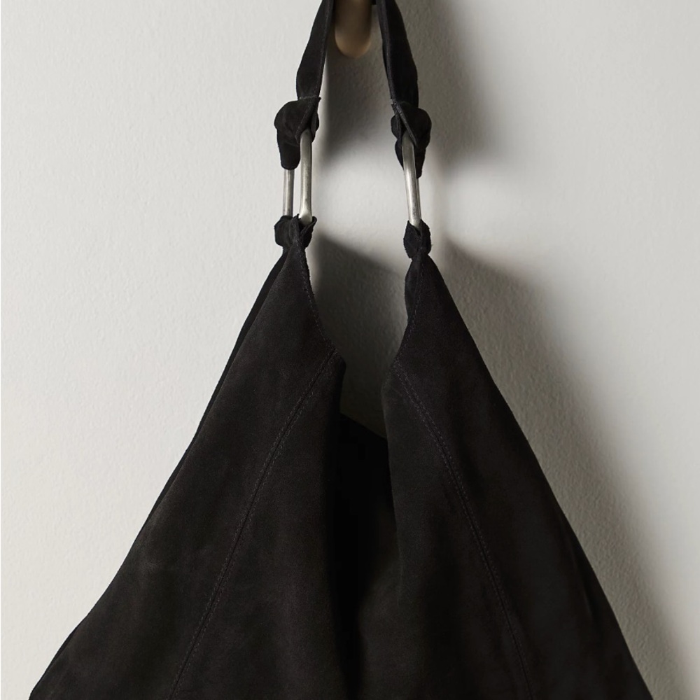Free People Bobbi Suede Slouchy Tote Bag❤️ NWOT - Picture 5 of 11